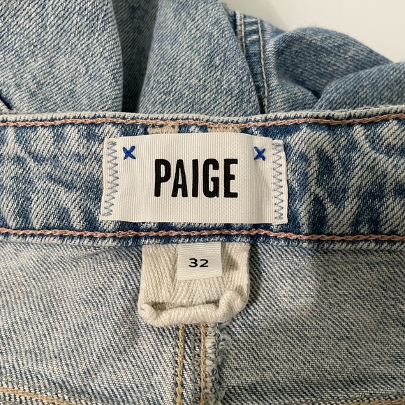 PAIGE Stella Straight in Gnarly Destructed 32 - Picture 12 of 14